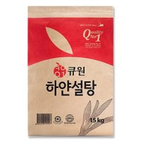 큐원 설탕 15kg 매실청 과일청