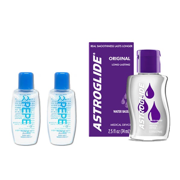 지정업체 아스트로글라이드 아스트로글레이드 오리지널 73.9ml(2.5oz) + 페페 꼬마젤 18ml 2개