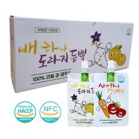 [혼합] 자연농장 사과당근즙 & 도라지배즙 100ml x 60포 착즙주스