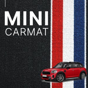 바이오 카매트 코일매트 미니 라인카매트 쿠퍼 클럽맨 쿠페 컨트리맨 1열(운전석+조수석) F55 (4세대 쿠퍼 5도어)