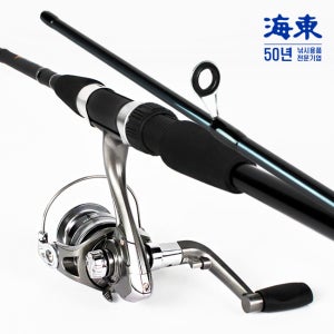 해동 버팔로V1 루어대 타이푼 스피닝 릴 세트