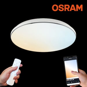 오스람 스마트 와이파이 원형 LED 방등 60W 거실등 색변환 리모컨