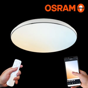 오스람 스마트 와이파이 원형 LED 방등 60W 거실등 색변환 리모컨
