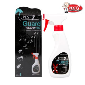 페스트세븐가드250ml x 3 깔따구 집게벌레 러브벌레 쇠파리 흡혈파리 약 나방파리 좀벌레 먼지다듬이 퇴치법 잡는방법 제거제 없애는법 러브버그 퇴치 좁쌀벌레 개미 살충제 퇴치약