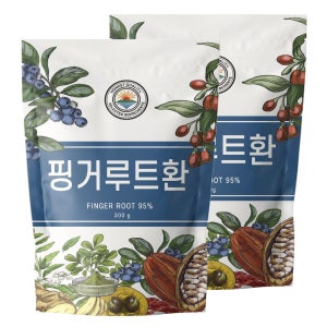 두번 세척한 핑거루트 환 300g 2개