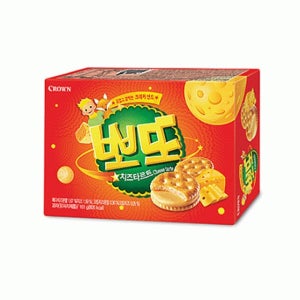 크라운 뽀또 치즈 161g 12개