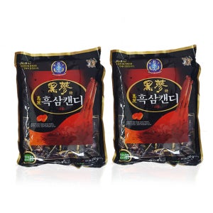 칠성제과 고려 흑삼캔디 800g 1봉지 등산 어르신 간식 사탕