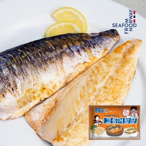 고등어밥상 오렌지라벨 순살 뼈 없는 노르웨이 고등어 550g