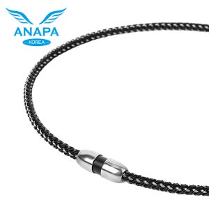 아나파 미세전류 혈액순환 건강 목걸이/ 스테인레스 스틸