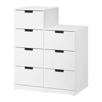 이케아 NORDLI 노르들리 7칸서랍장, 화이트 (892.480.07)