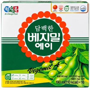 베지밀 A 담백한맛 190ml x 48팩