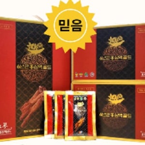 풍기홍삼 액기스 골드 진액 100% 진한 홍삼즙 60포 부모님 명절 선물