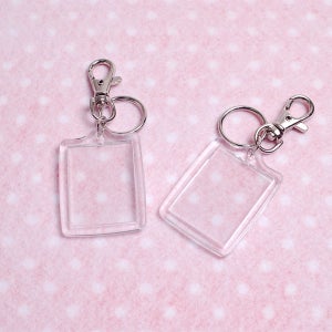 사진액자 열쇠고리(대) 1개입/낱개 구입(증명사진)