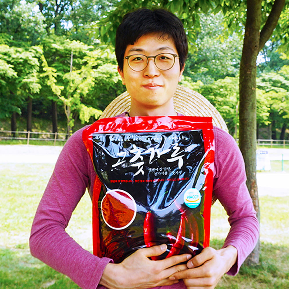 햇고추가루 안매운 국산고춧가루 2.5kg 보통맛 김치용