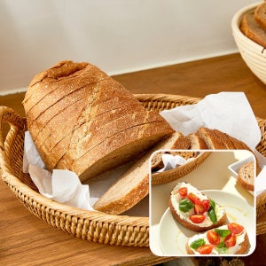 직스더브레드 장발장 100% 통밀빵 오픈샌드위치용 1kg