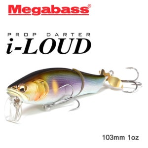 메가배스 아이 라우드 탑워터 I-LOUD 배스루어낚시