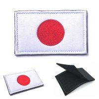 일본 국기 패치 벨크로 japan 국기 자수 와펜 찍찍이