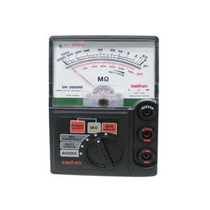 새한 아날로그 절연저항계 SH-2000M 메가 누전측정 LED