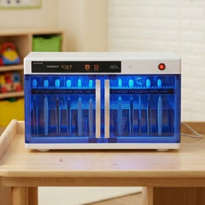 금호 유치원 어린이집 UV 칫솔살균기 소독기 건조기 9100(24인용)