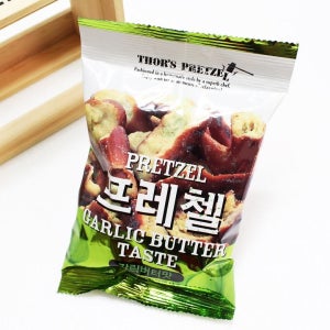 위너스 프레첼 갈릭버터(초록), 85g, 20개