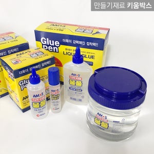 아모스 물풀 1200ml 전문가용 슬라임재료 슬라임물풀 대용량