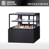 우성 제과쇼케이스 700 2단 사각 음료 디저트 케익 델리 마카롱 업소용