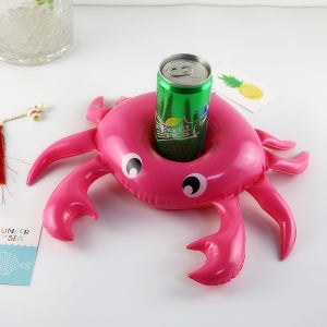 플라밍고 야자수 유니콘 꽃게랑 하트 컵홀더 미니튜브 컵받침