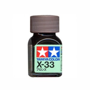 (80033) 타미야 에나멜 도료 X-33 브론즈 유광 10ml
