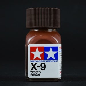 (80009) 타미야 에나멜 도료 X-9 브라운 유광 10ml
