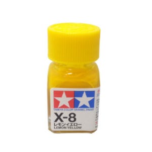 (80008) 타미야 에나멜 도료 X-8 레몬 옐로우 유광 10ml