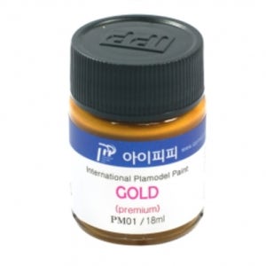 아이피피IPP 락카도료 프리미엄 PM01 골드 18ml