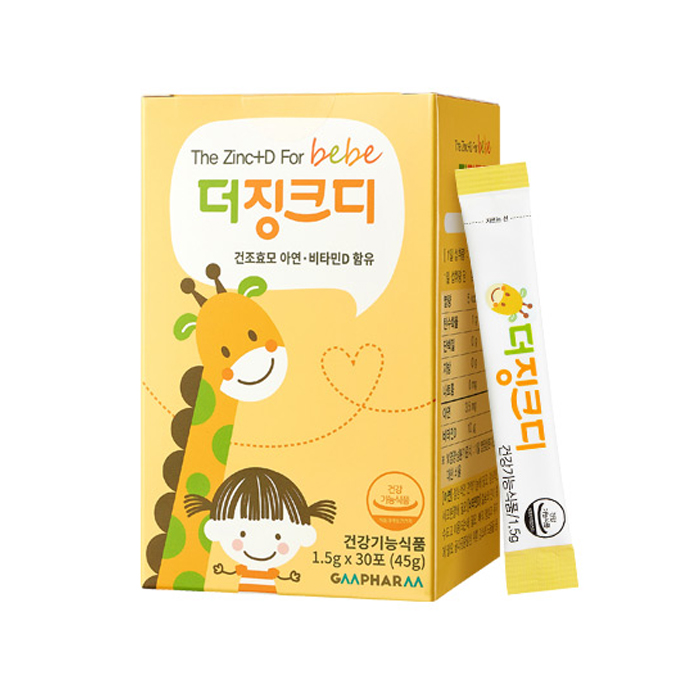 <b>더징크디</b> 30포 어린이 아기 아연