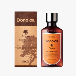 로웰 도노 리페어 아르간 헤어 오일 100ml 극손상 영양 에센스 탈색모