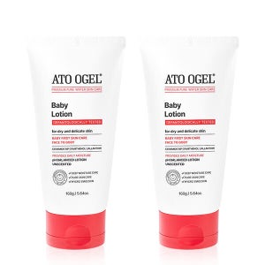 아토오겔 베이비 키즈 어린이 신생아 유아 바디로션 아기 로션 1+1 [신생아실 실사용]