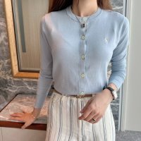 폴로랄프로렌 피마면 여성 가디건(navy/gray/natural beige/blue)