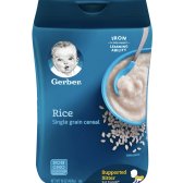 이유식을 시작한 우리아이에게 좋은 성분이 가득 들어있는 거버(gerber) 쌀