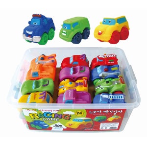 국민교육사 뉴꼬마 소프트 레이싱카 24pcs