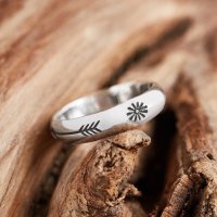 [NORTH WORKS] 900 SILVER STAMP RING / W-024 / 노스웍스