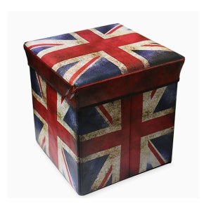 유니온잭 차량용 트렁크박스 정리함, 트렁크콘솔박스