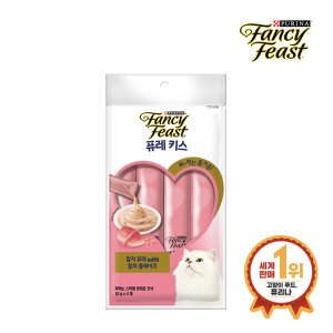 팬시피스트 퓨레키스 고양이간식 참치 퓨레 참치 플레이크 40G