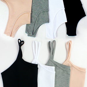 국산 면 스판 여자 기본 나시 끈나시