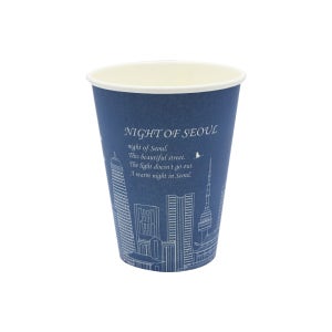 8온스 서울밤 테이크아웃 종이컵 (원두커피 / 핫음료 / 1,000개)