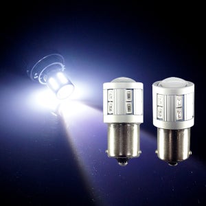 삼항LED 12V-24V 3W 하이파워 LED램프 / 깜빡이등 브레이크등 미등 S25타입