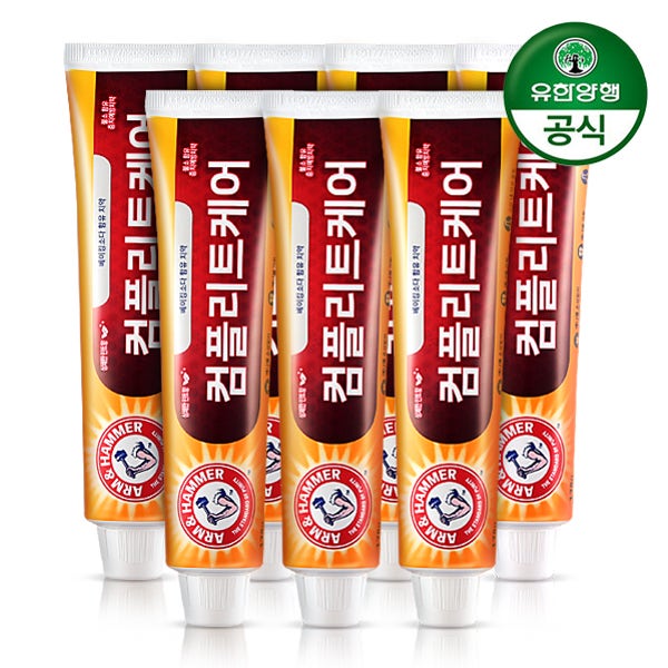 암앤해머 베이킹소다 치약 치태제거 컴플리트178g 7개