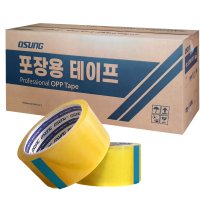 오성 박스테이프 포장용 중포장 투명 50개 1box