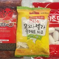 지옥쭈꾸미 500g 치즈떡 200g 치즈 100g 양념쭈꾸미볶음