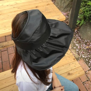 국내생산 바스락 휴대용 돌돌이 썬캡 모자4color