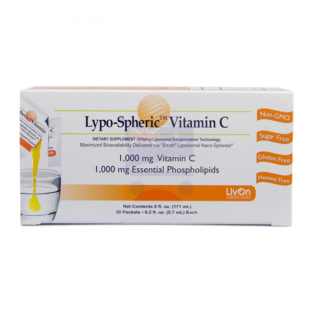 리브온 리포스페릭 <b>리포조말 비타민C</b> 1000mg 30팩 리포좀