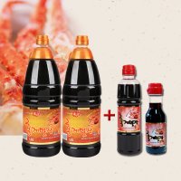 홍게간장 골드 1.8L x 2개(+맛장 500ml+200ml) 홍게맛장