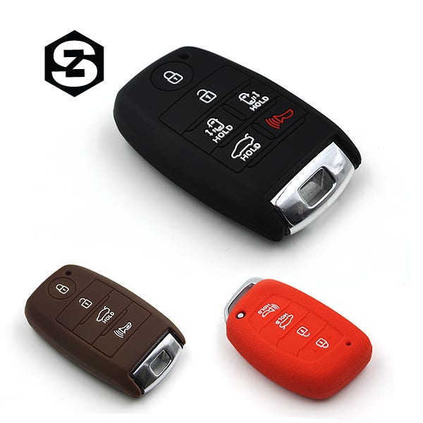 스마트키 실리콘 케이스 키링 카니발 쏘렌토 스포티지 스토닉 니로 올뉴모닝 레이 아반떼
